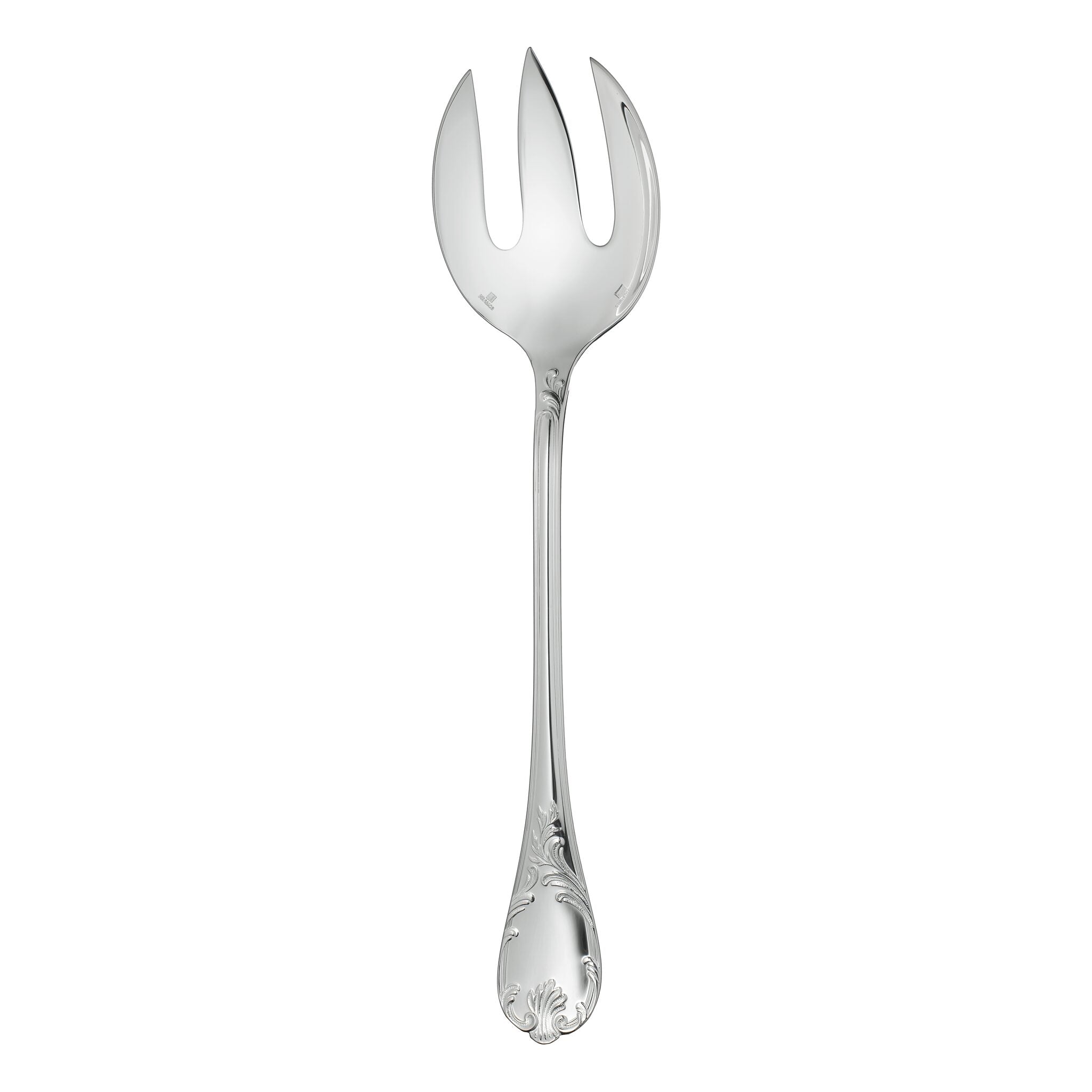 Christofle Marly Silver-Plated Salad Serving Fork — additional view
