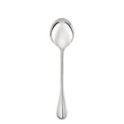 Christofle Albi Sterling Silver Salad Serving Spoon in sterling silver on a white background