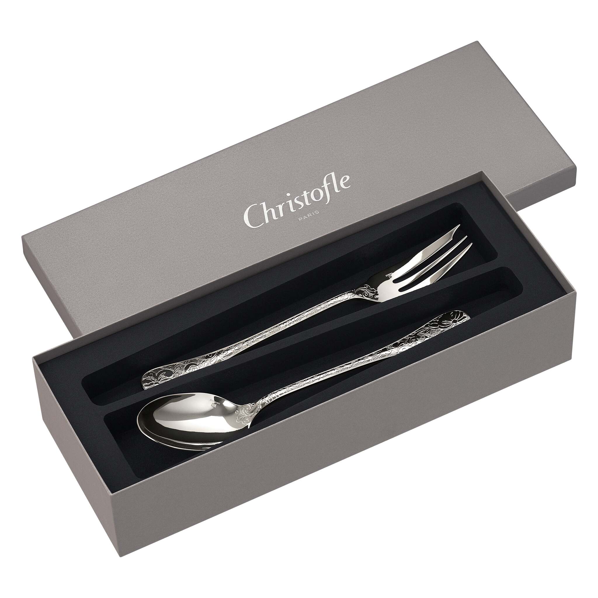 Christofle Silver-Plated Salad Serving Set — additional view
