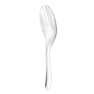 Christofle Serving Fork Infini Silver Plated in silver-plate on a white background