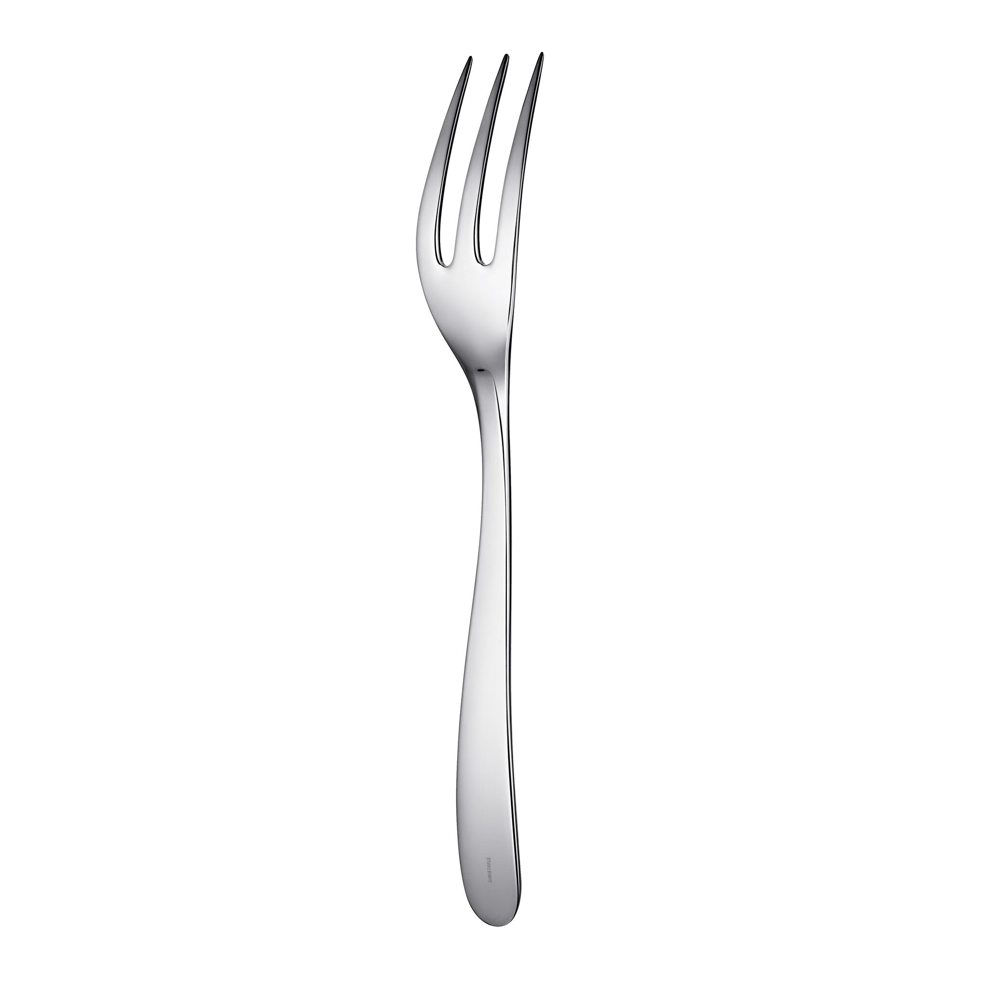Christofle Serving Fork L'Ame de Christofle Steel on a white background