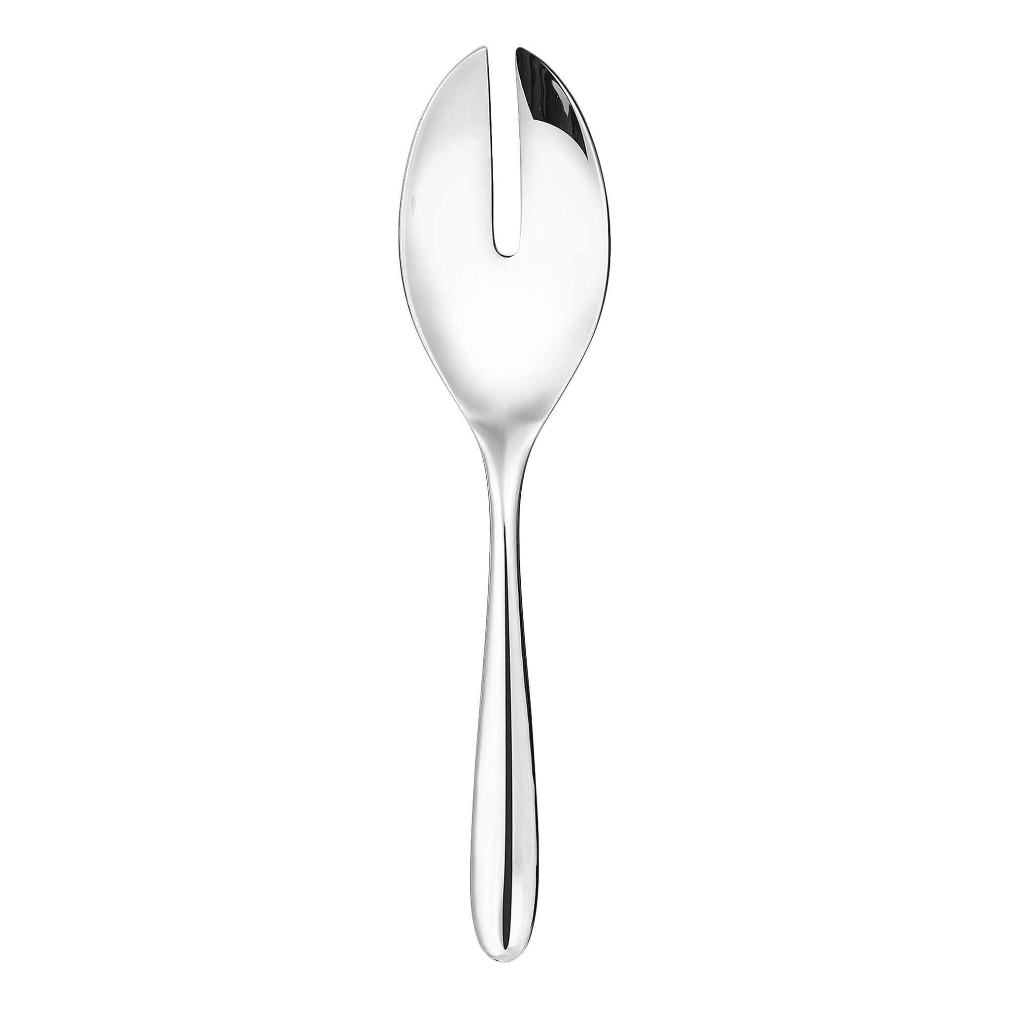 Christofle Mood Silver-Plated Serving Fork in silver-plate on a white background