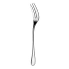 Christofle Stainless Steel Serving Fork in stainless steel on a white background