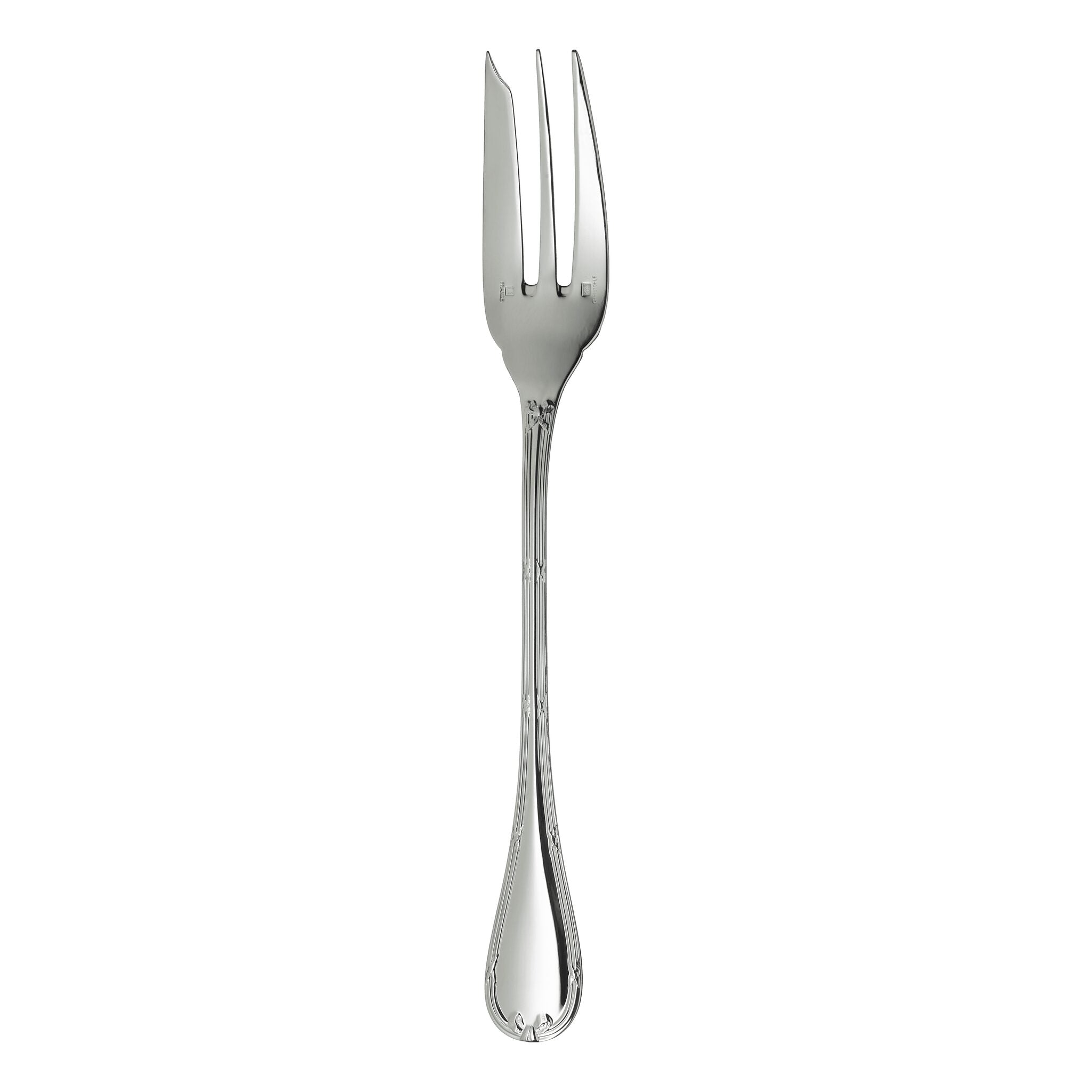 Christofle Rubans Silver-Plated Salad Serving Fork — additional view