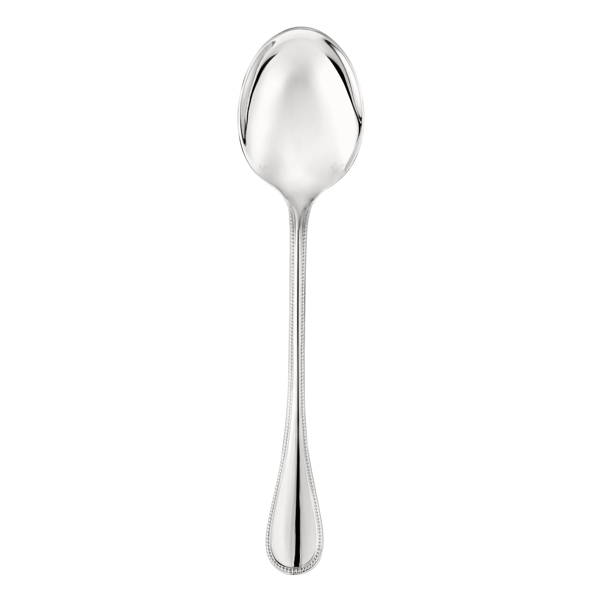 Christofle Perles Silver-Plated Serving Spoon — additional view