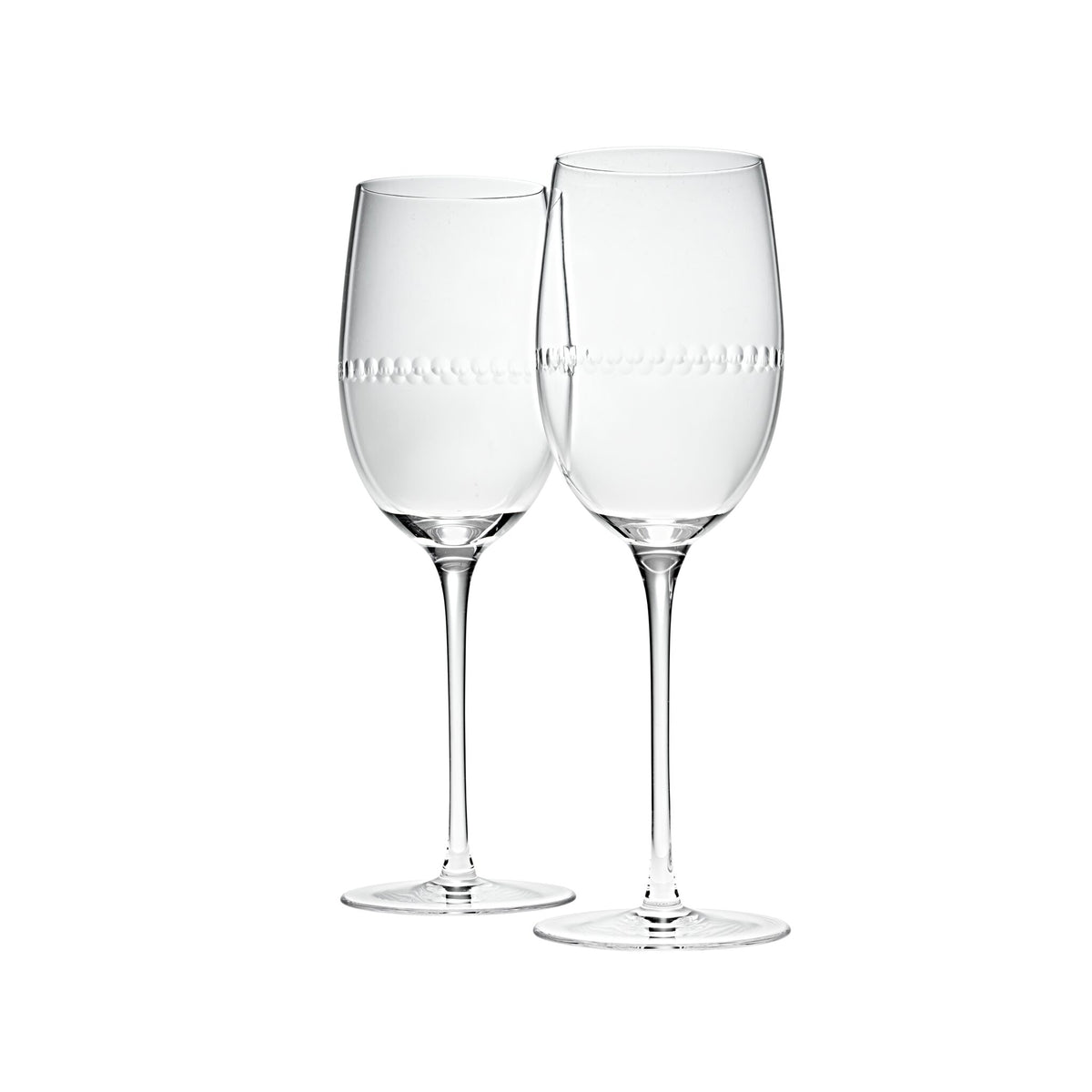Christofle Perles Crystal Red Wine Glass Set of 2, view 2