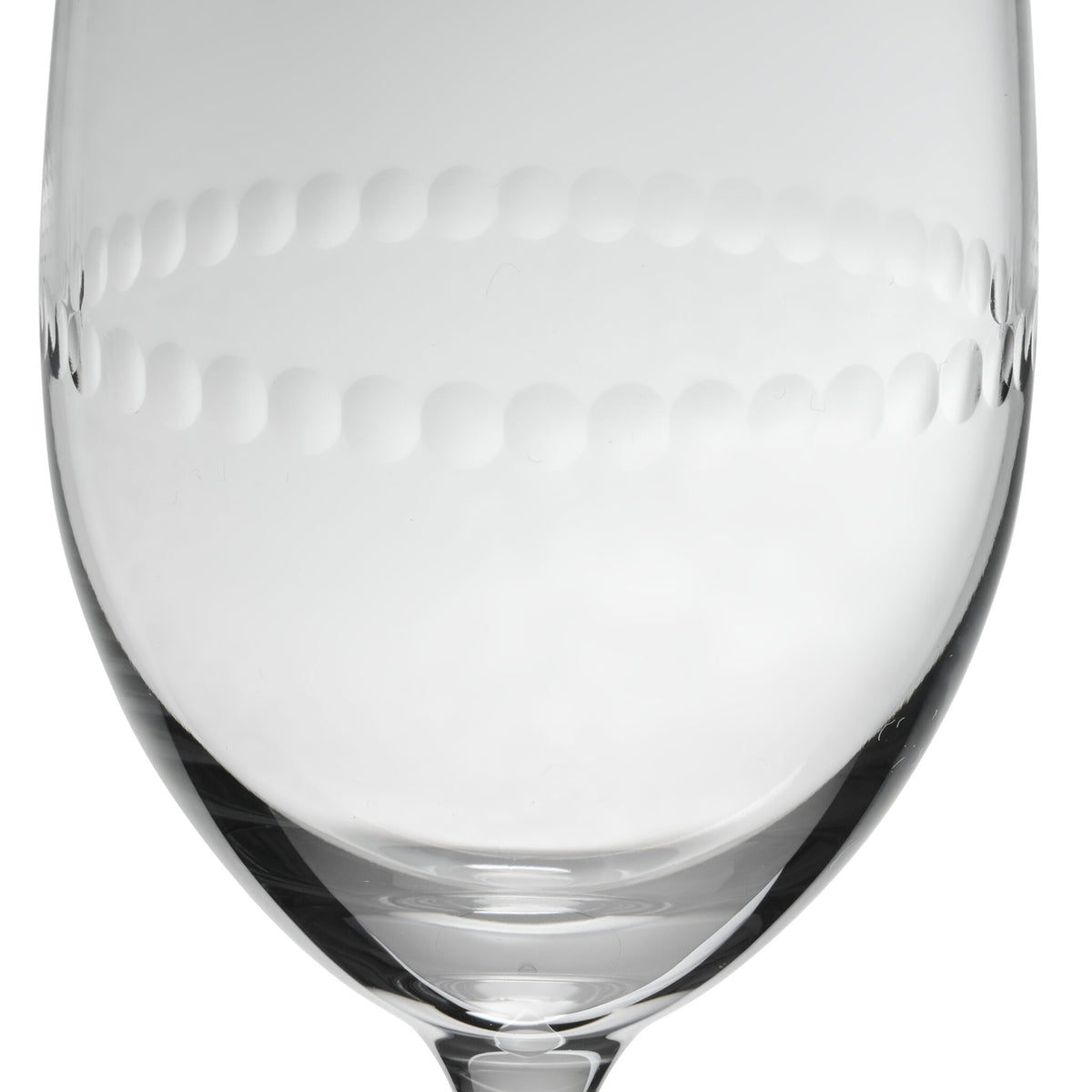 Christofle Perles Crystal Red Wine Glass Set of 2, view 3
