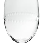 Christofle Perles Crystal Stemmed Water Glass Set of 2, view 3