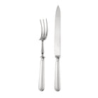 Christofle Albi Silver-Plated Carving Piece Set in silver-plate on a white background
