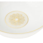 Christofle Malmaison Set of 2 Porcelain Chinese Cups Gold Finish — additional view