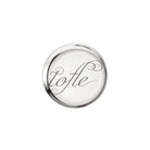 Christofle Two Porcelain Coasters Platinum Finish — additional view