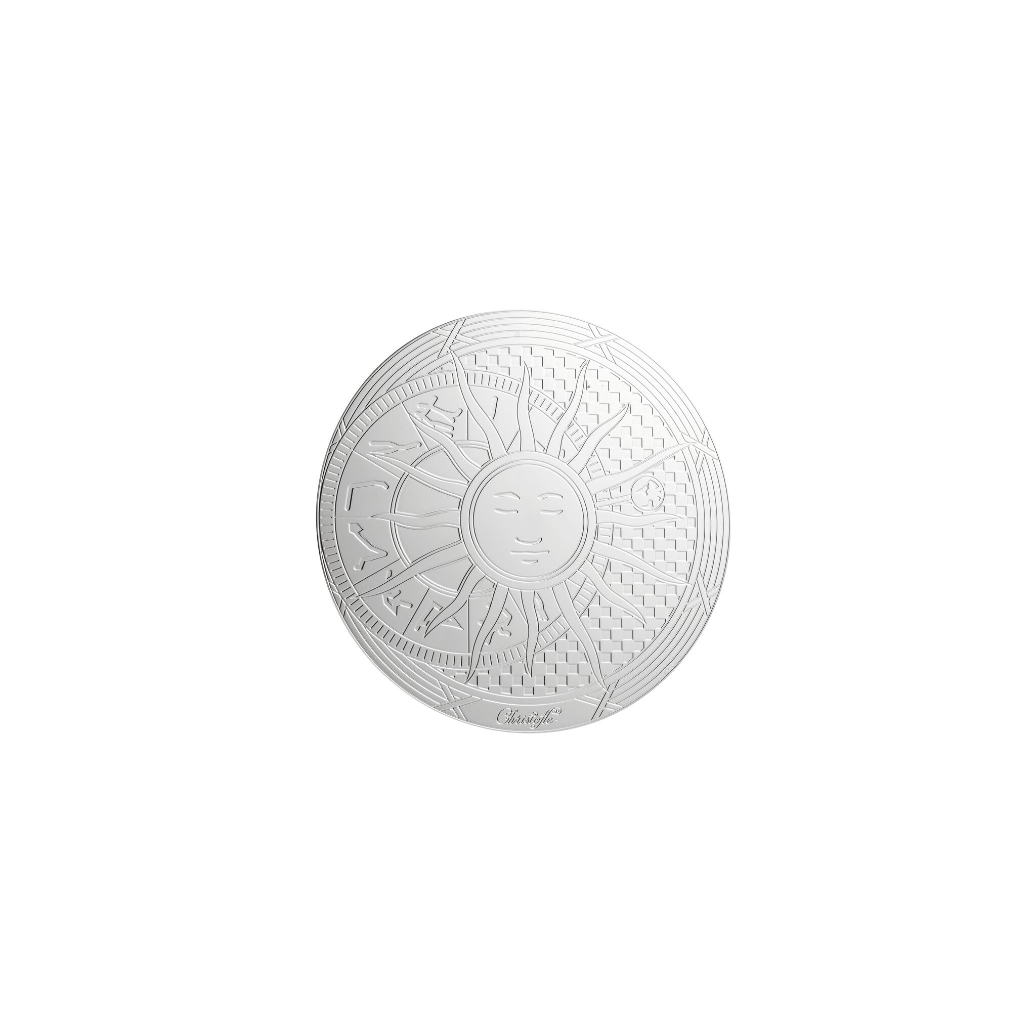 Christofle Palladium Plated Coaster Set — additional view