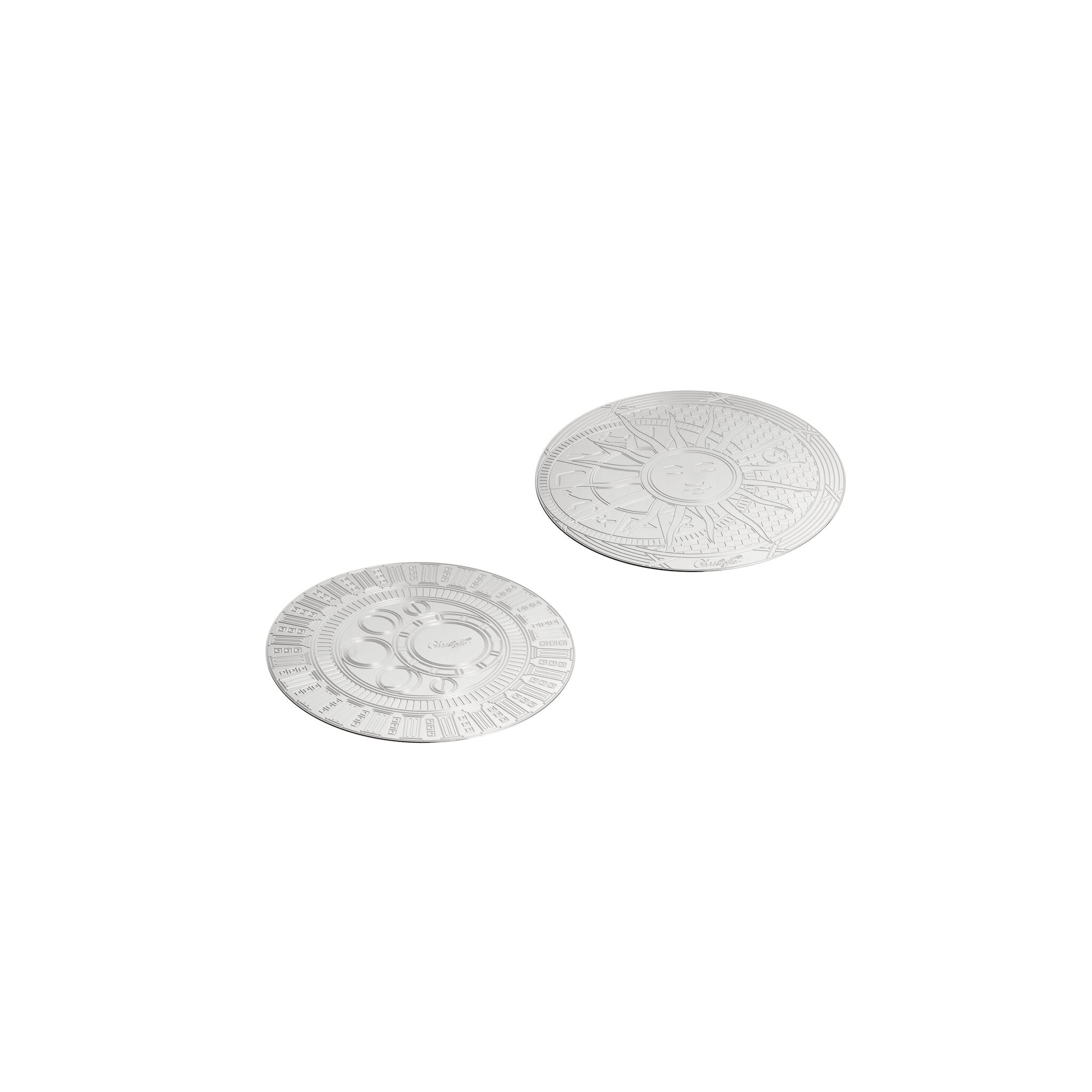 Christofle Palladium Plated Coaster Set — additional view