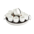 Christofle Mood Porcelain Espresso Coffee Cup Set of 2 — additional view