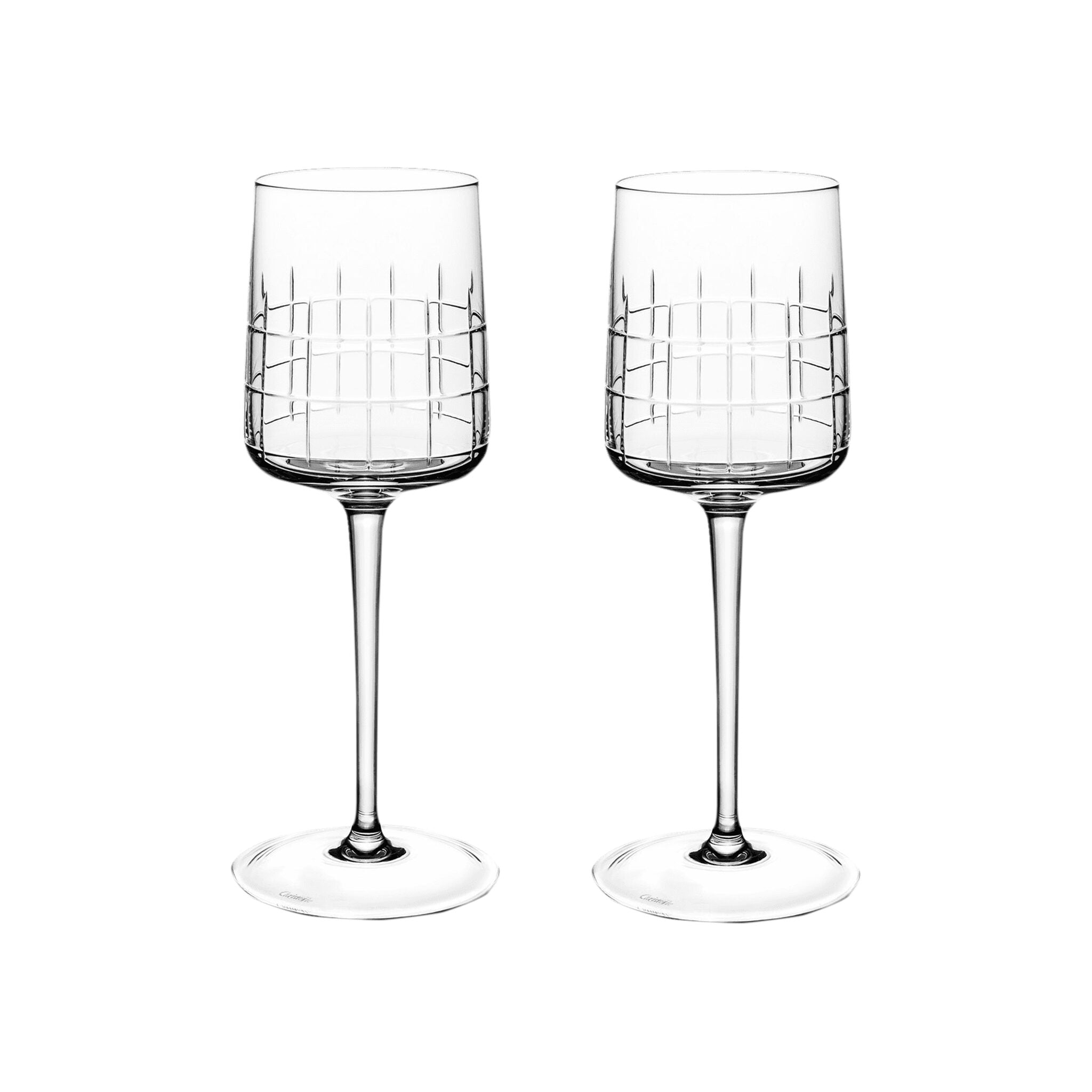Christofle Graphik Crystal Red Wine Glass Set — additional view