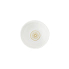Christofle Malmaison Gold Finish Porcelain Tea & Coffee Cup Set in porcelain on a white background