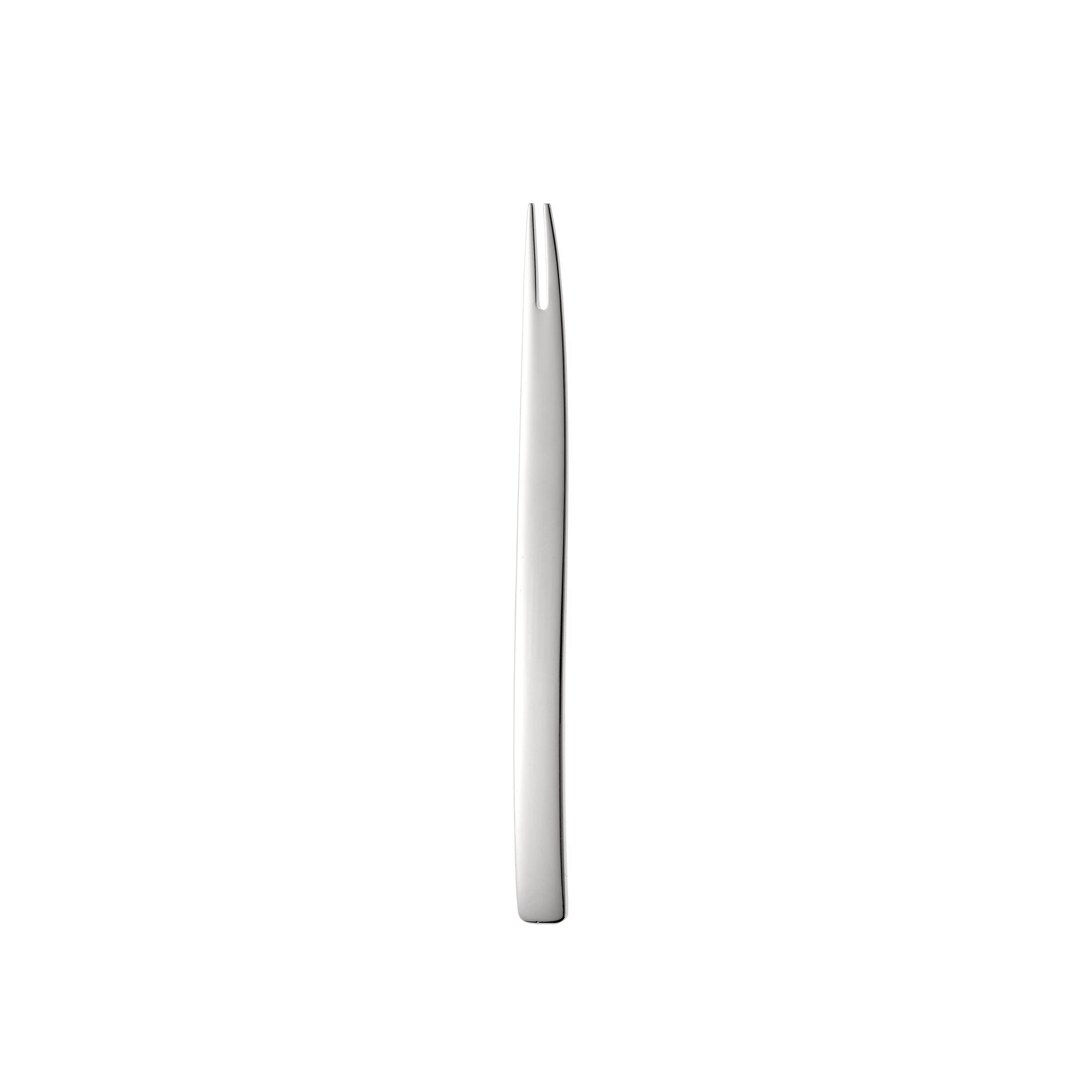 Christofle Silver-Plated 5 Fork Set in silver-plate on a white background