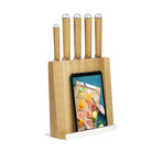 Christofle Set of 5 Knives + Knives Block Royal Chef — additional view