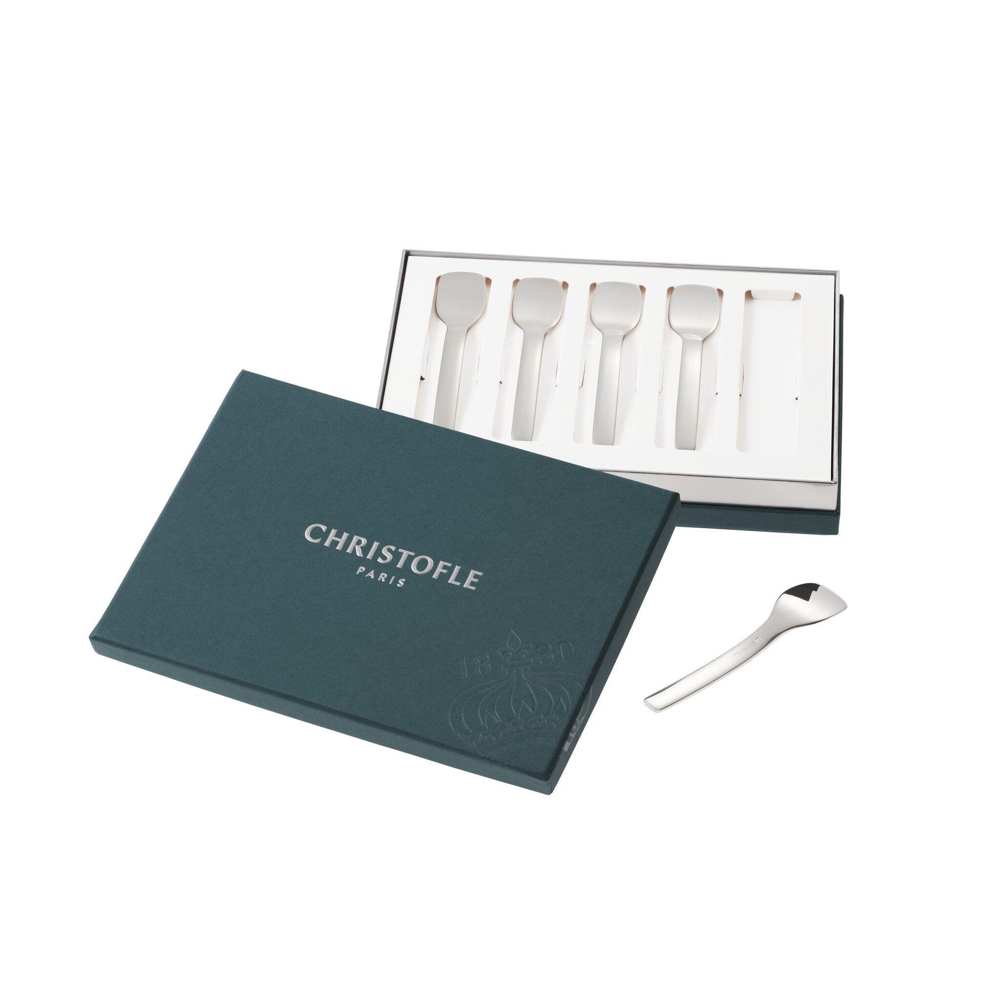 Christofle Silver-Plated 5 Spoon Set — additional view