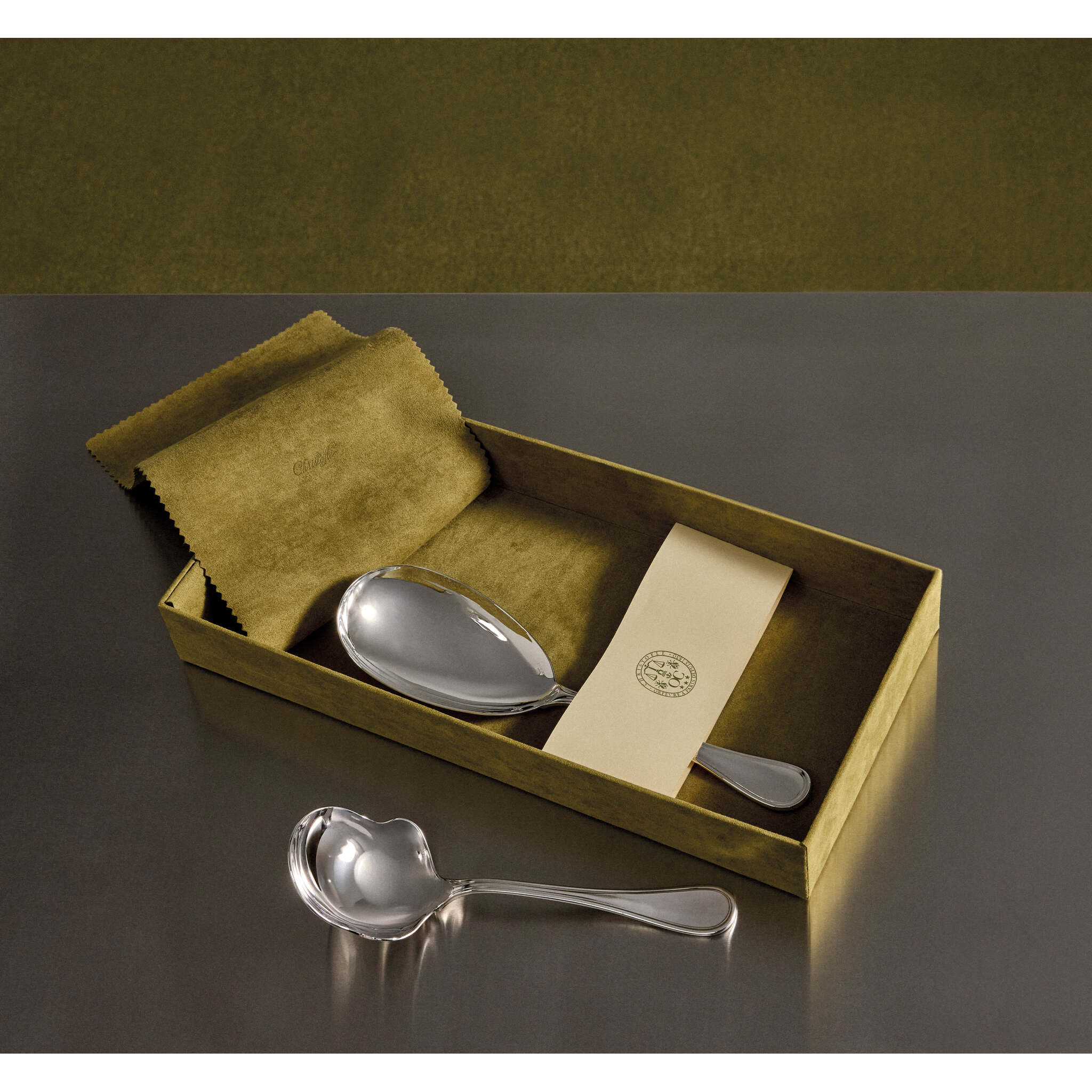 Christofle Albi Silver-Plated Side Dish Serving Piece Set — additional view