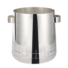Christofle Graphik Silver-Plated Champagne Cooler in silver-plate on a white background