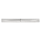Christofle Beebee Silver-Plated Ruler in silver-plate on a white background