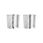 Christofle Silver-Plated Shot Glasses, Set of 2 in silver-plate on a white background