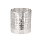 Christofle Iconik Silver-Plated Hurricane, Small in silver-plate on a white background