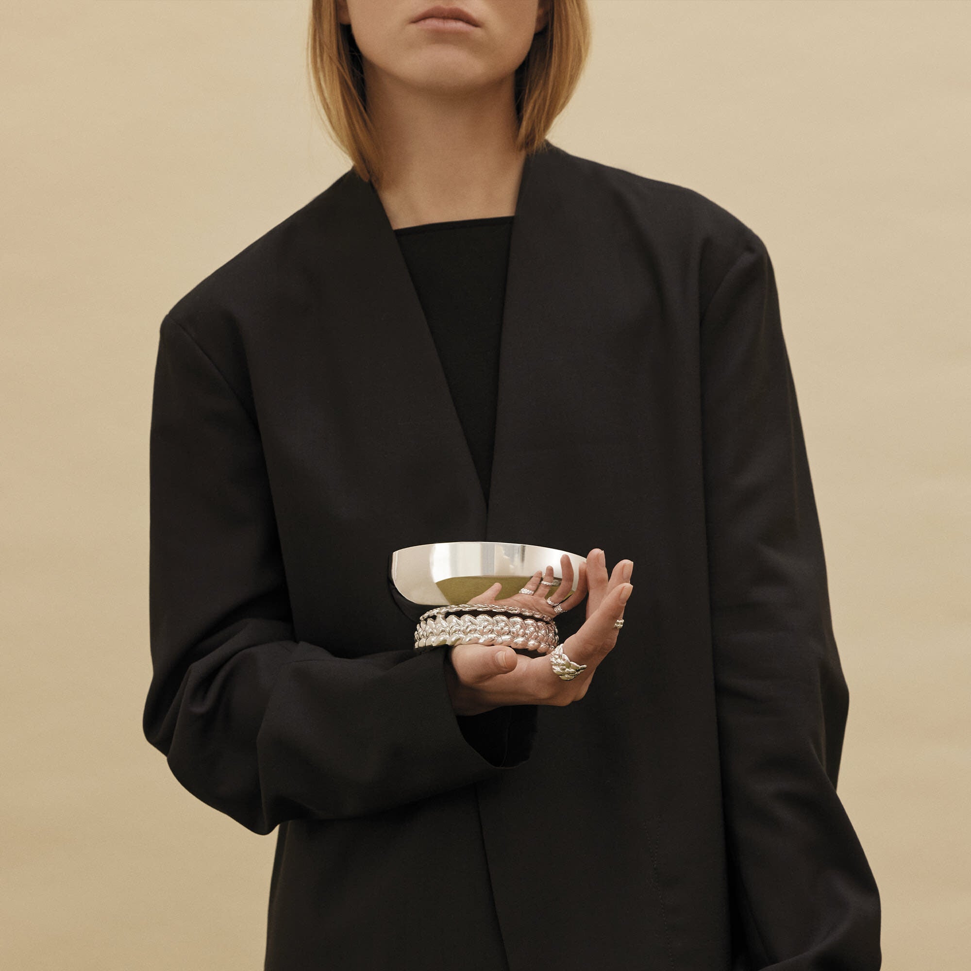 Christofle Babylone Small Silver Plated Bowl — additional view