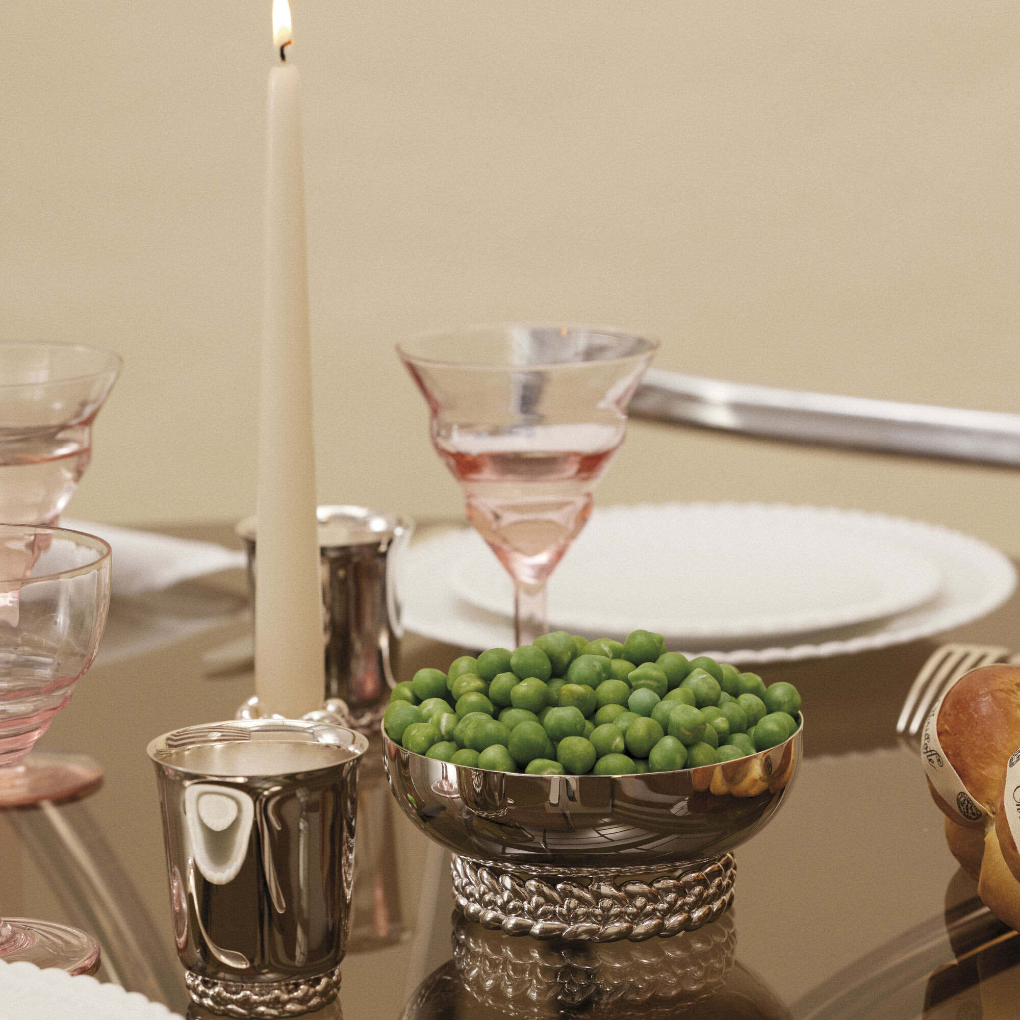 Christofle Babylone Small Silver Plated Bowl — additional view