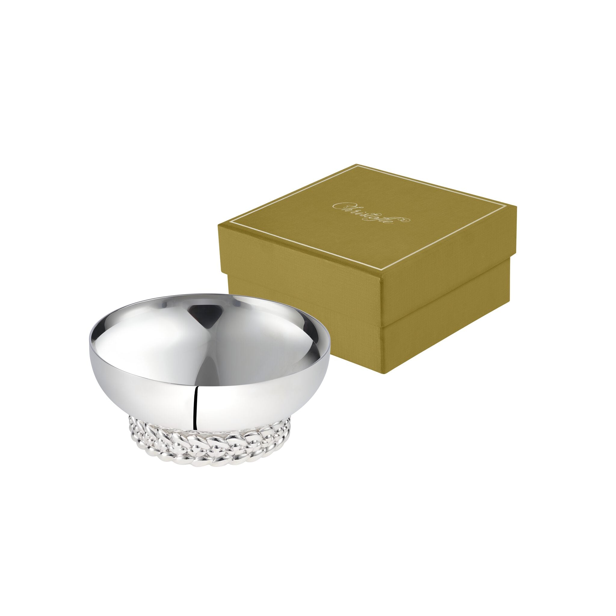 Christofle Babylone Small Silver Plated Bowl — additional view