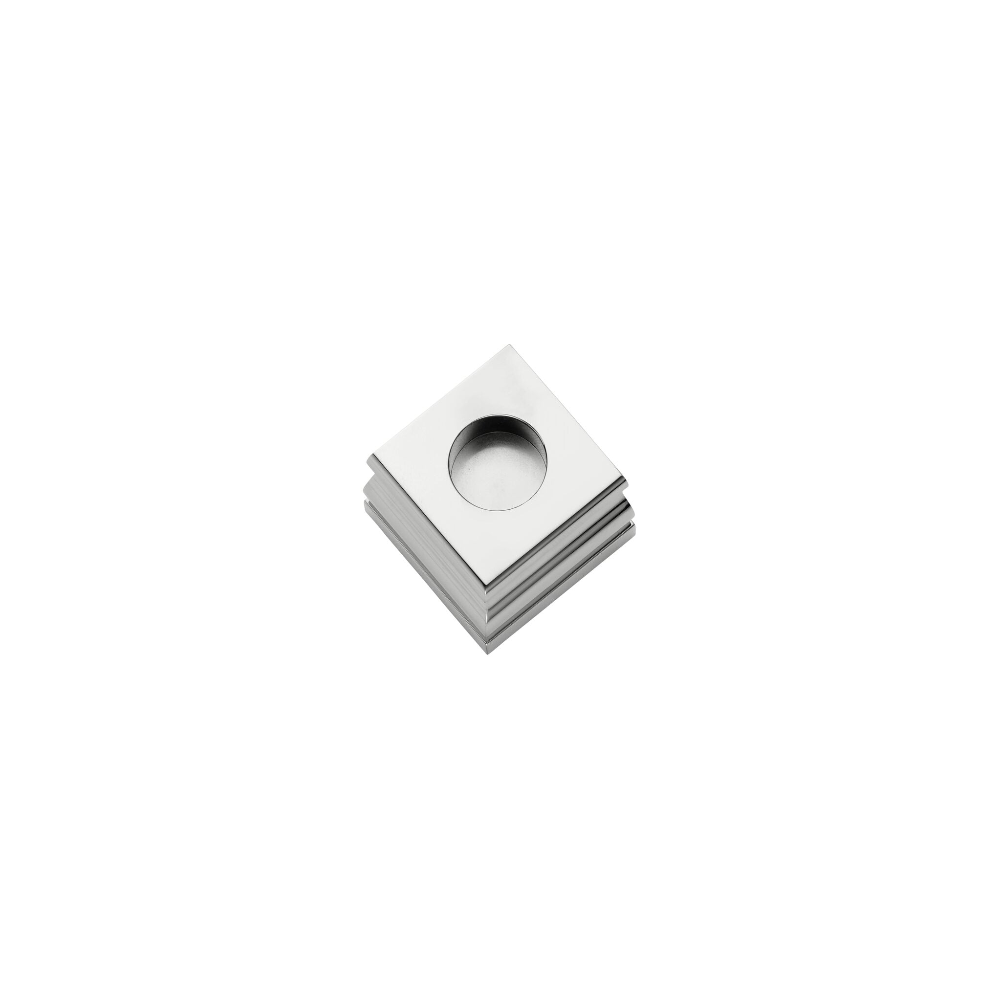 Christofle Perspectives Chrome Aluminium Small Candle Holder — additional view