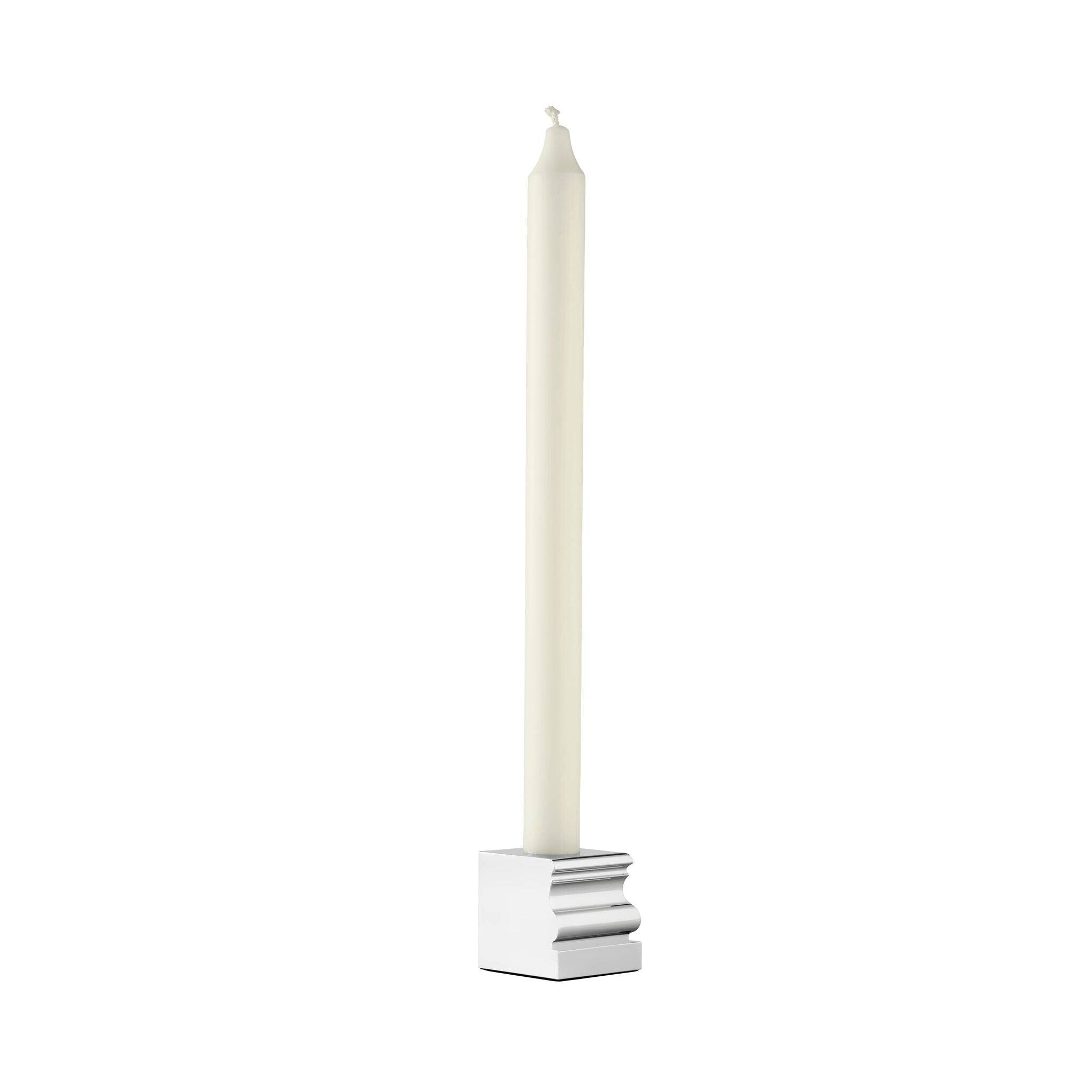 Christofle Perspectives Chrome Aluminium Small Candle Holder — additional view