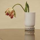 Christofle Babylone Small Porcelain Vase — additional view