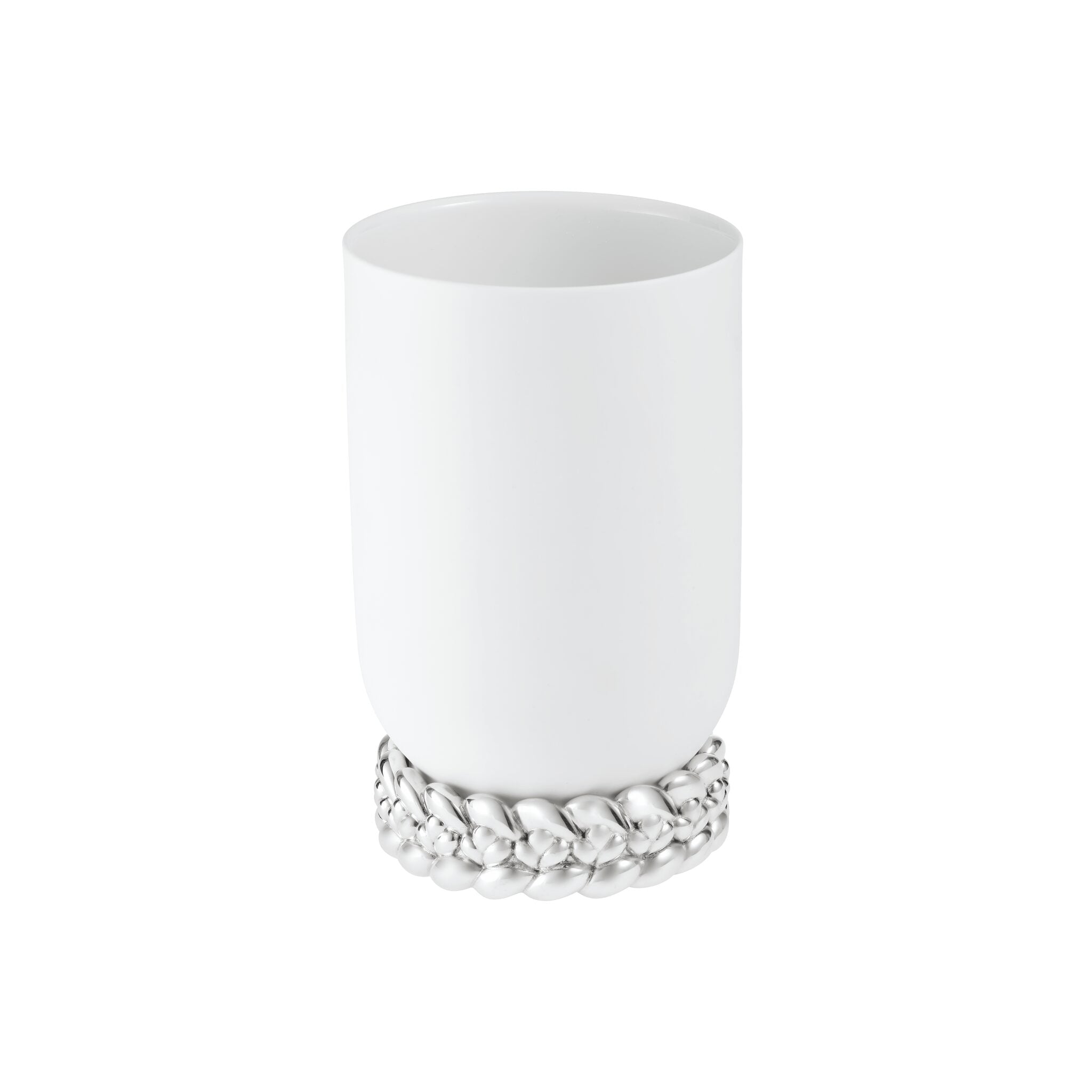 Christofle Babylone Small Porcelain Vase — additional view