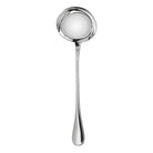 Christofle Perles Silver-Plated Soup Ladle in silver-plate on a white background