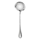 Christofle Rubans Silver-Plated Soup Ladle in silver-plate on a white background
