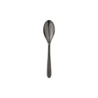 Christofle L'Ame de Christofle Black Stainless Steel Coffee Spoon in stainless steel on a white background