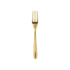 Christofle L'Ame de Christofle Stainless Steel Dessert Fork - Gold Colour in stainless steel on a white background