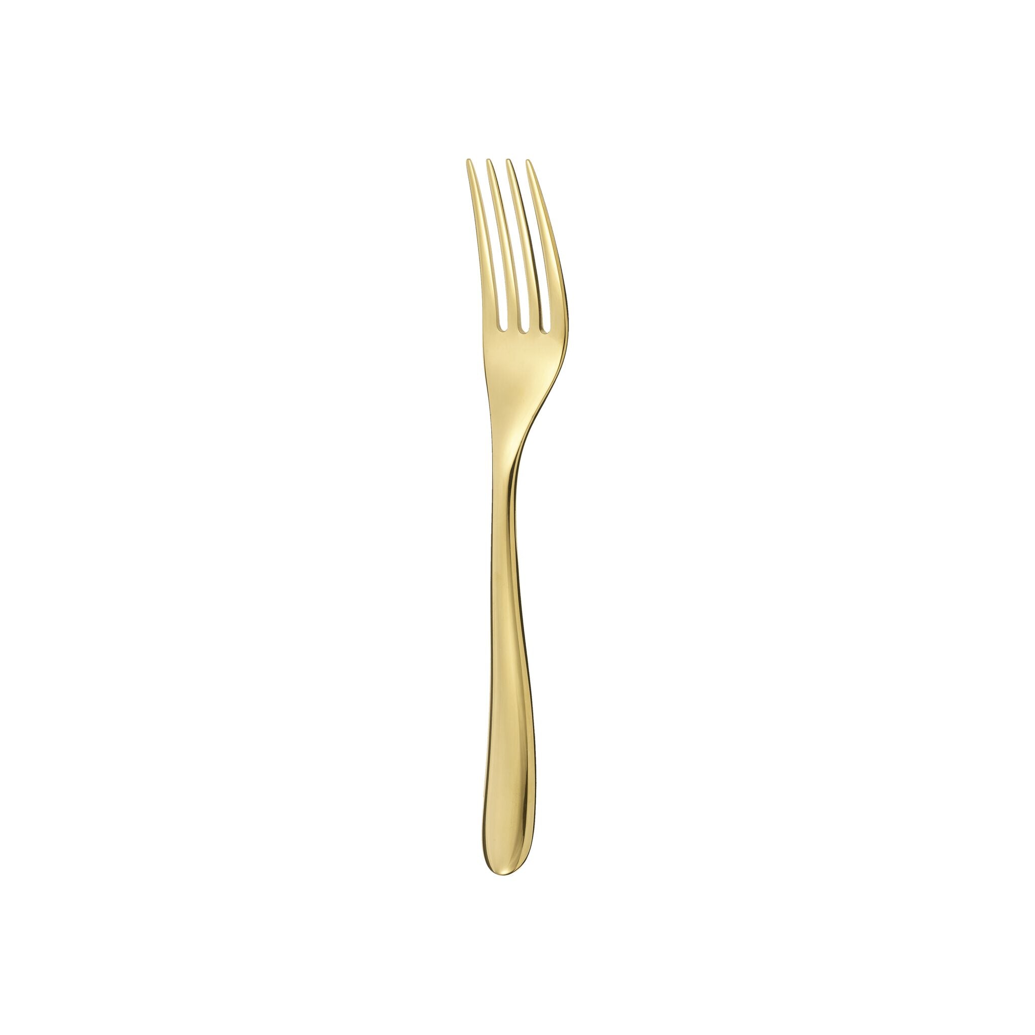 Christofle L'Ame de Christofle Stainless Steel Dessert Fork - Gold Colour — additional view