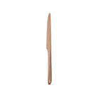 Christofle L'Ame de Christofle Stainless Steel Dessert Knife - Copper Colour — additional view