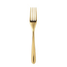 Christofle L'Ame de Christofle Stainless Steel Table Fork - Gold Colour in stainless steel on a white background
