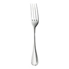 Christofle Malmaison Silver-Plated Standard Luncheon Fork in silver-plate on a white background