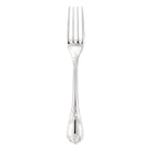 Christofle Marly Sterling Silver Luncheon Fork in sterling silver on a white background