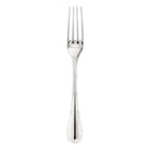 Christofle Rubans Silver-Plated Standard Fork in silver-plate on a white background