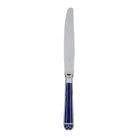 Christofle Standard Dinner Knife Blue Talisman SP B00140025 in silver-plate on a white background