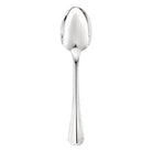 Christofle America Silver-Plated Standard Soup Spoon in silver-plate on a white background