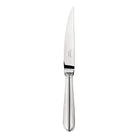 Christofle Perles Silver-Plated Steak Knife in silver-plate on a white background
