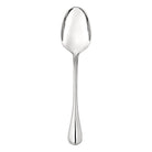 Christofle Stainless Steel Serving Spoon in stainless steel on a white background
