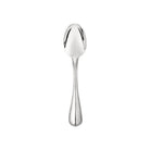Christofle Stainless Steel Espresso Spoon in stainless steel on a white background